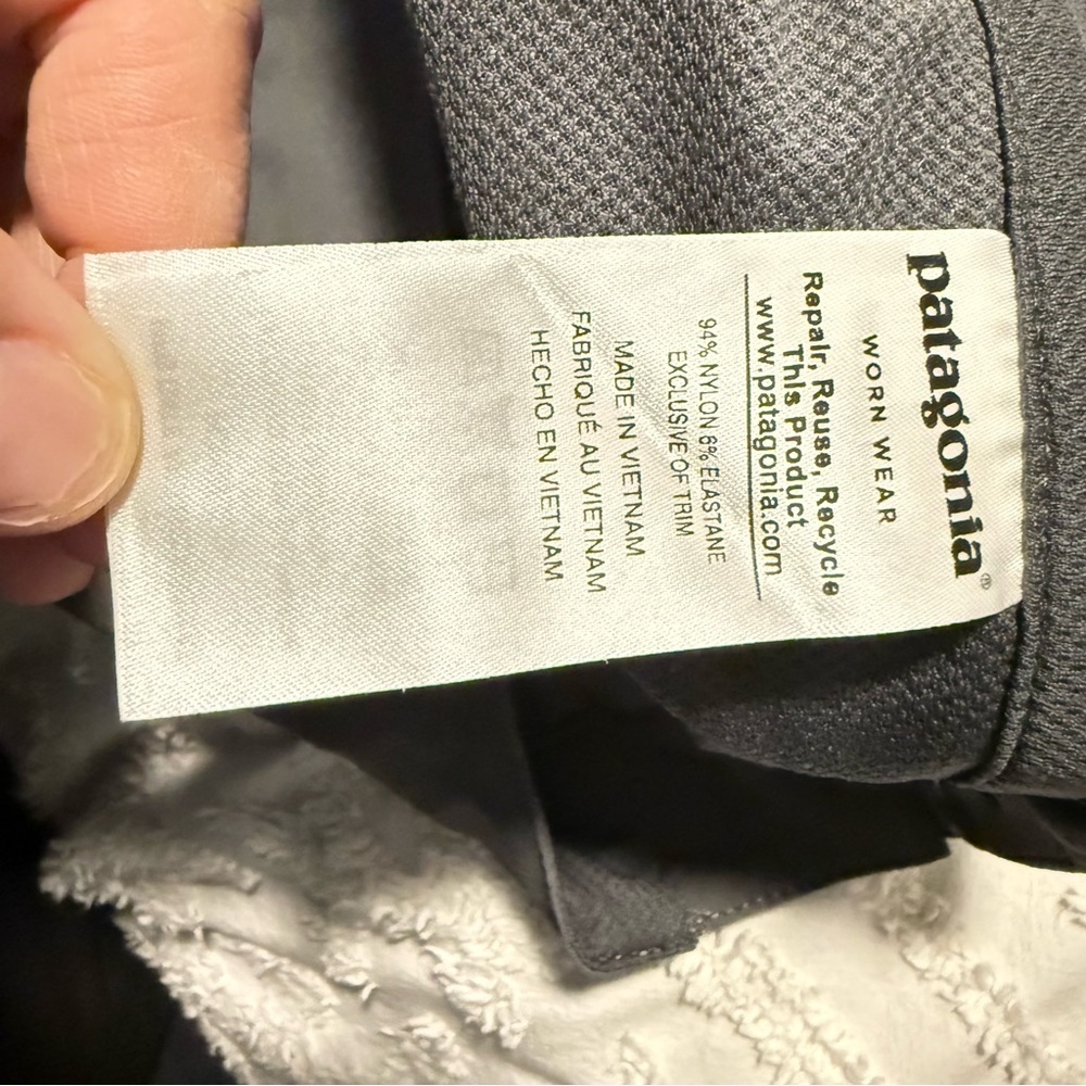Patagonia Women's Charcoal Straight Leg Jeans Size 10 - Picture 12 of 13